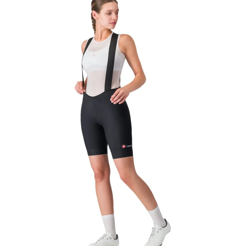 Castelli Endurance Fietsshort met Bretels Dames - zwart 010
