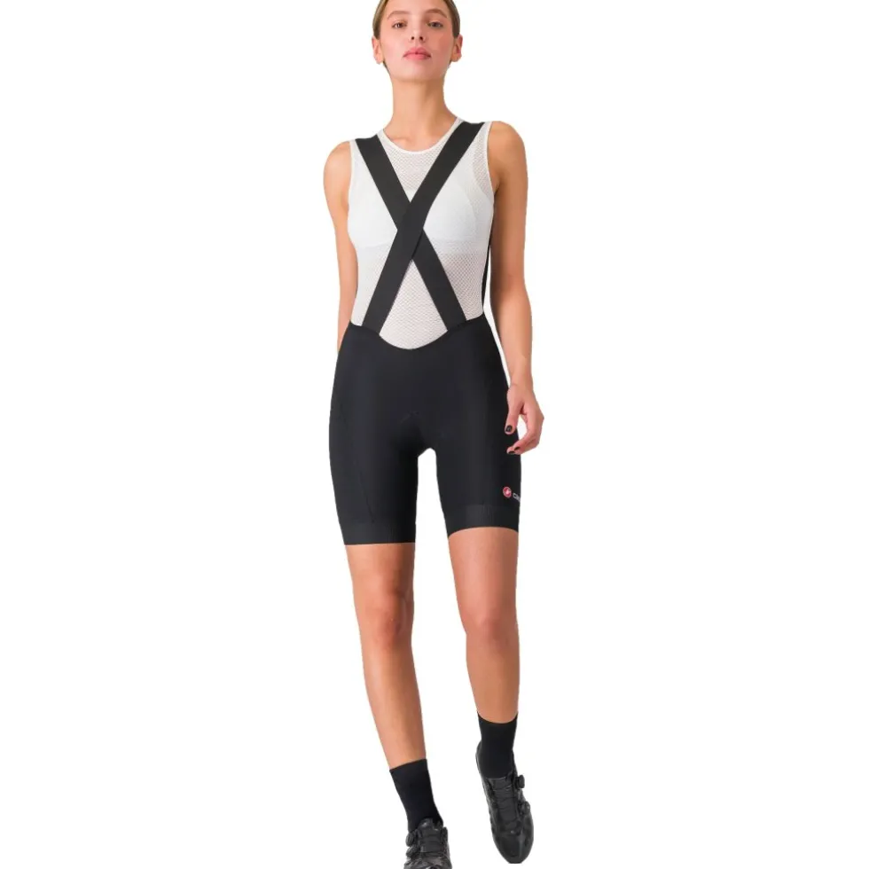 Castelli Endurance Fietsshort met Bretels Dames - zwart 010