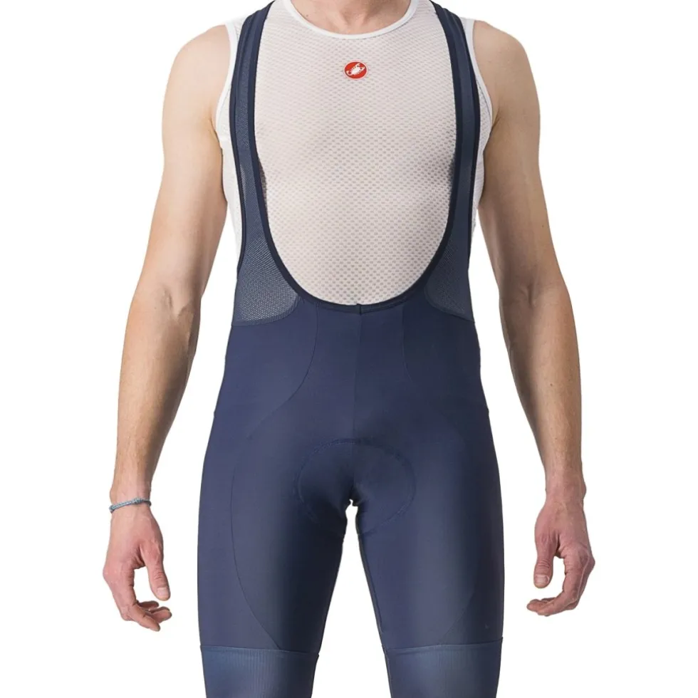Castelli Entrata 2 Fietsshorts met Bretels Heren - belgian blue 424