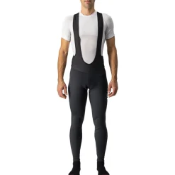 Castelli Entrata Wind Fietsbroek met Bretels Heren - zwart 010