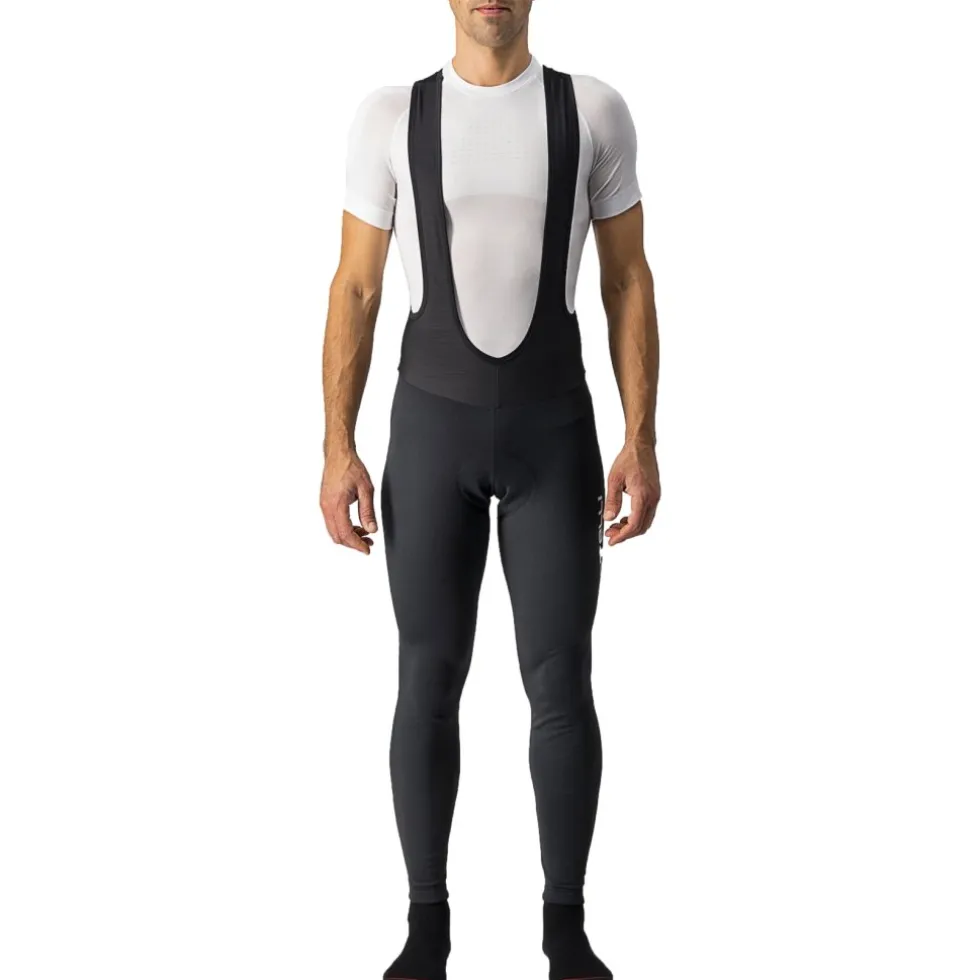 Castelli Entrata Wind Fietsbroek met Bretels Heren - zwart 010