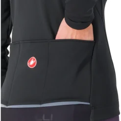 Castelli Espresso Air Jas Dames - light black 085
