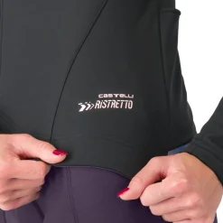 Castelli Espresso Air Jas Dames - light black 085