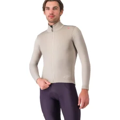 Castelli Espresso Air Jas Heren - clay 294