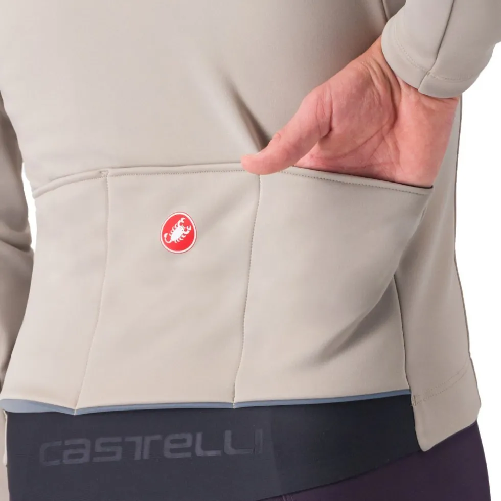 Castelli Espresso Air Jas Heren - clay 294
