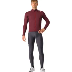 Racefietsjacks < Castelli Espresso Air Jas Heren - deep bordeaux 625