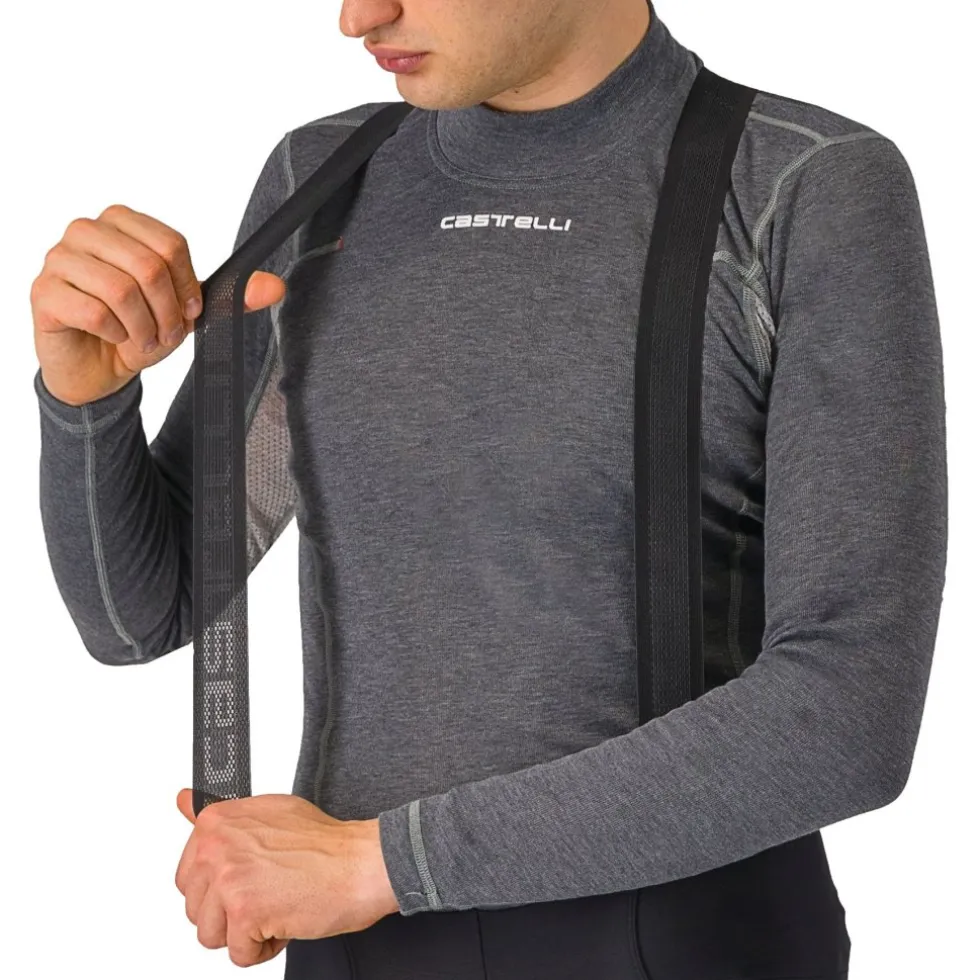 Castelli Espresso Fietsbroek met Bretels Heren - zwart 010