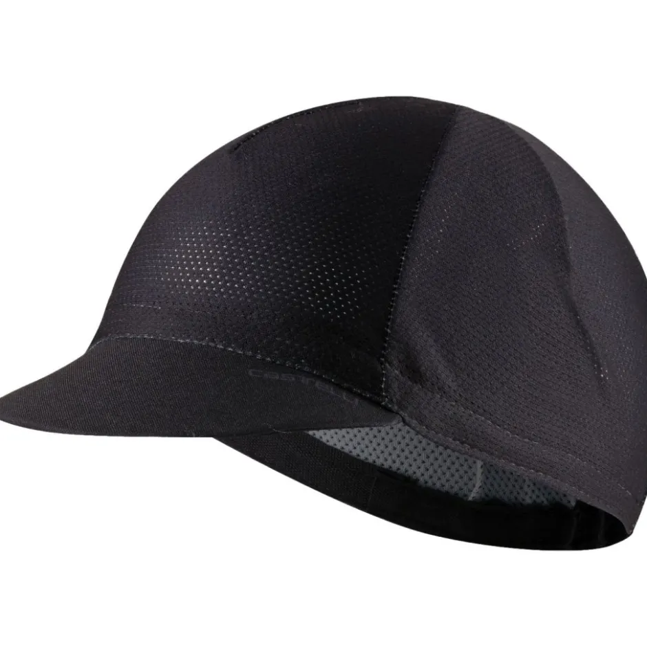 Mutsen En Doeken < Castelli Espresso 2 Fietspet - light black 085