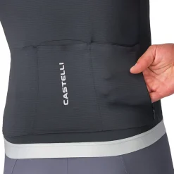 Castelli Espresso 2 Herentrui met korte mouwen - black 010