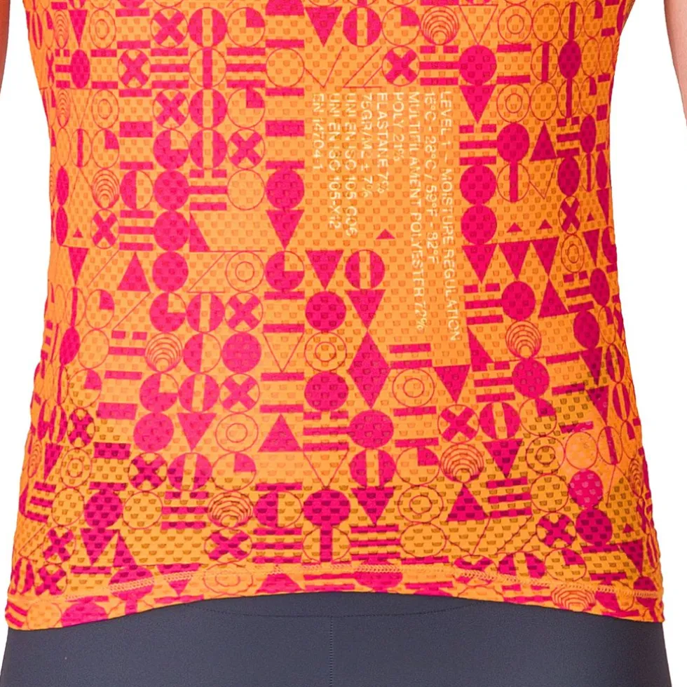 Castelli Espresso R-A/D Hemd zonder Mouwen Heren - vivid orange 863