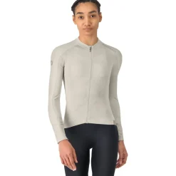 Castelli Espresso 2 Shirt lange mouwen dames - silver moon 053