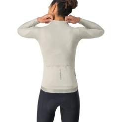 Castelli Espresso 2 Shirt lange mouwen dames - silver moon 053