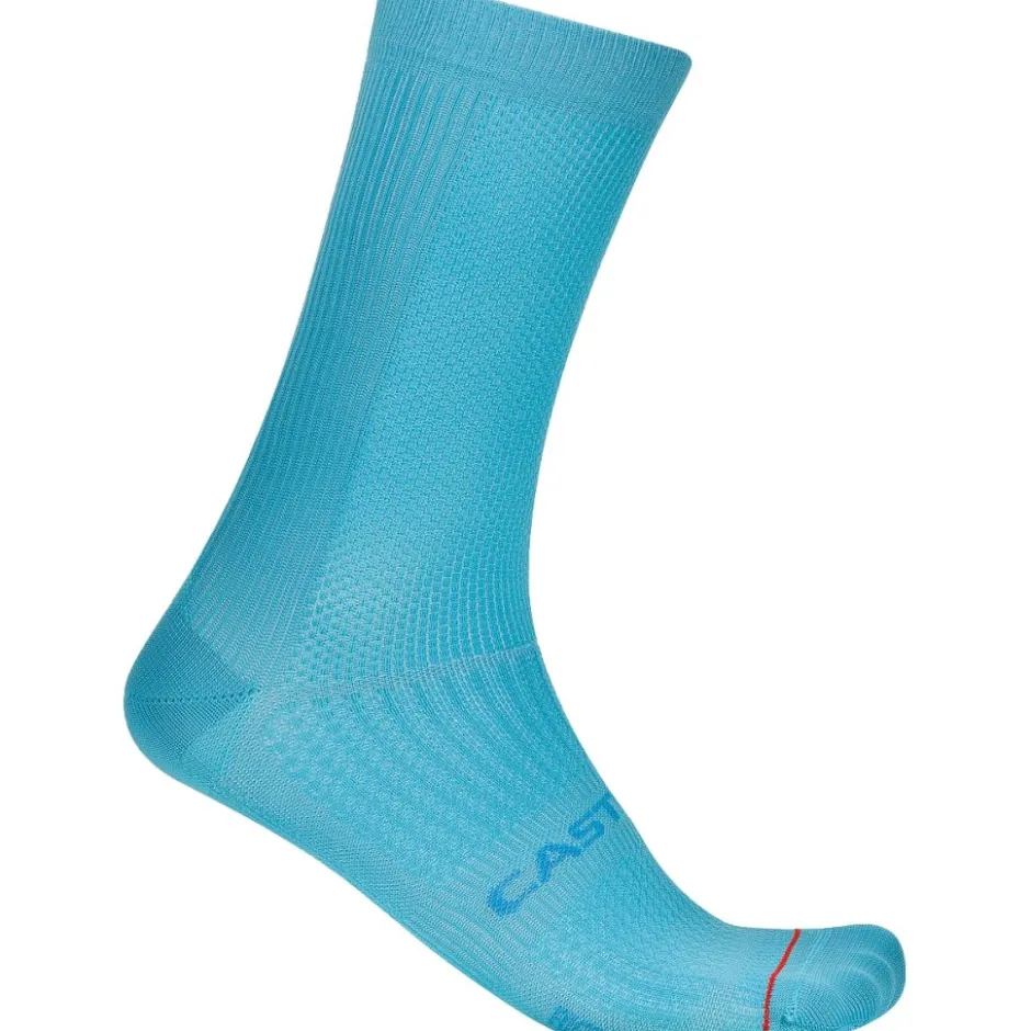 Fietssokken < Castelli Espresso 18 Sokken - neon cobalt 272