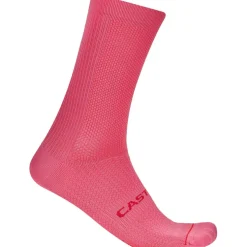 Castelli Espresso 18 Sokken - rosa giro 025