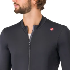Castelli Espresso Thermoshirt Heren - light black 085