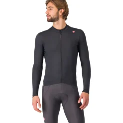 Castelli Espresso Thermoshirt Heren - light black 085