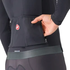 Castelli Espresso Thermoshirt Heren - light black 085