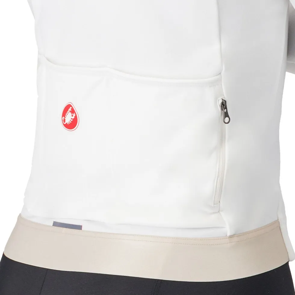 Castelli Espresso Thermoshirt Dames - ivory/silver moon 065
