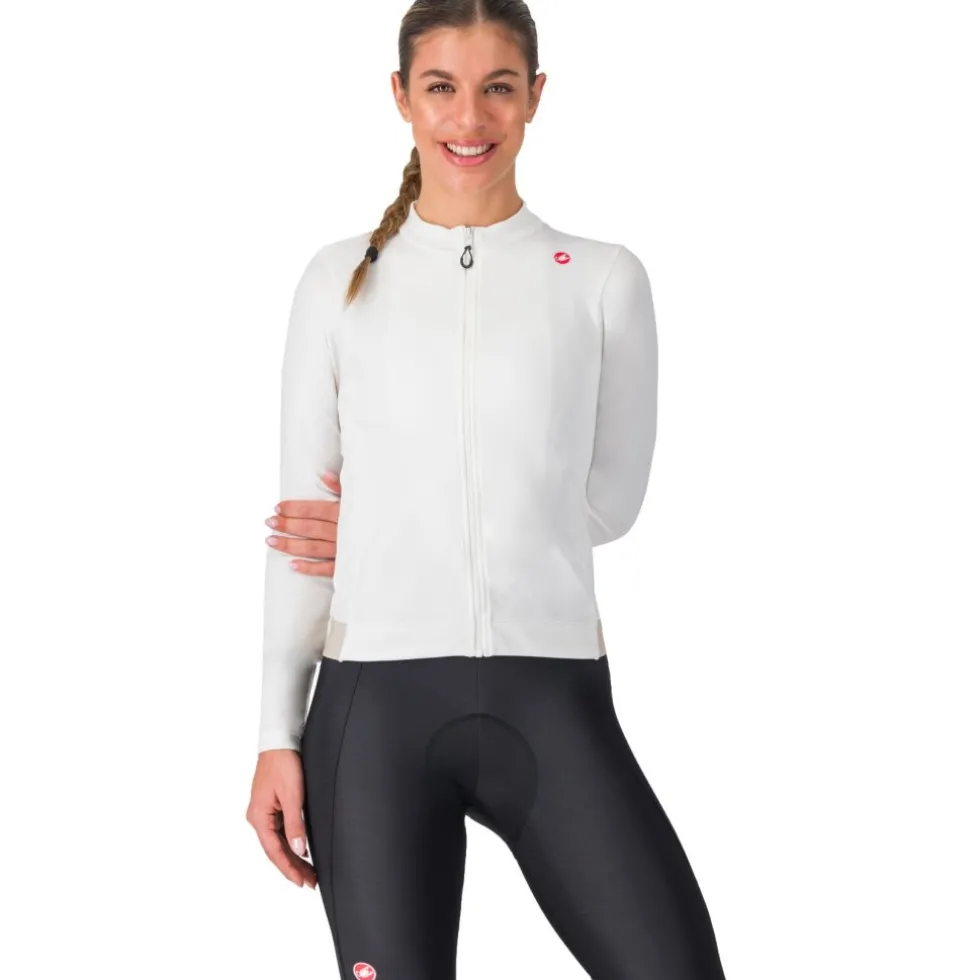 Castelli Espresso Thermoshirt Dames - ivory/silver moon 065