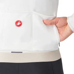 Castelli Espresso Thermoshirt Dames - ivory/silver moon 065