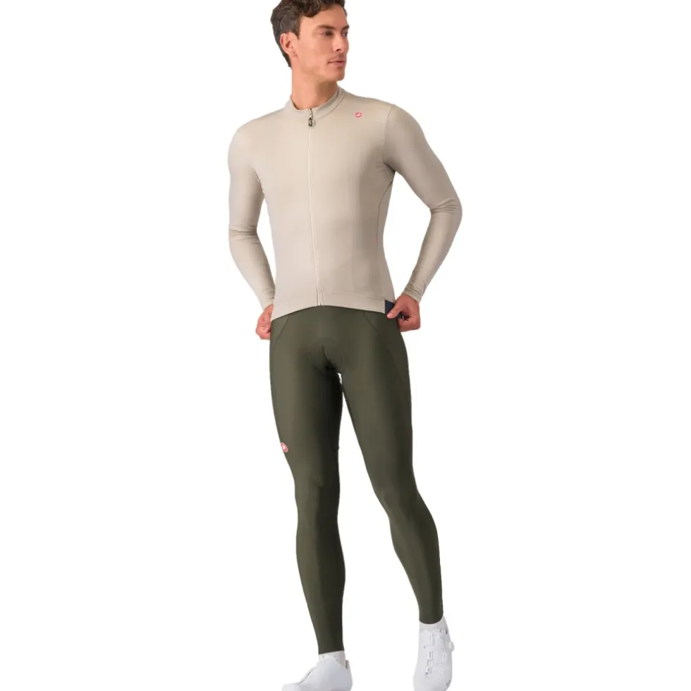 Castelli Espresso Thermoshirt Heren - clay/dark grey 294