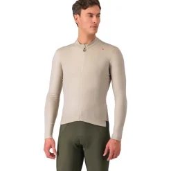 Castelli Espresso Thermoshirt Heren - clay/dark grey 294