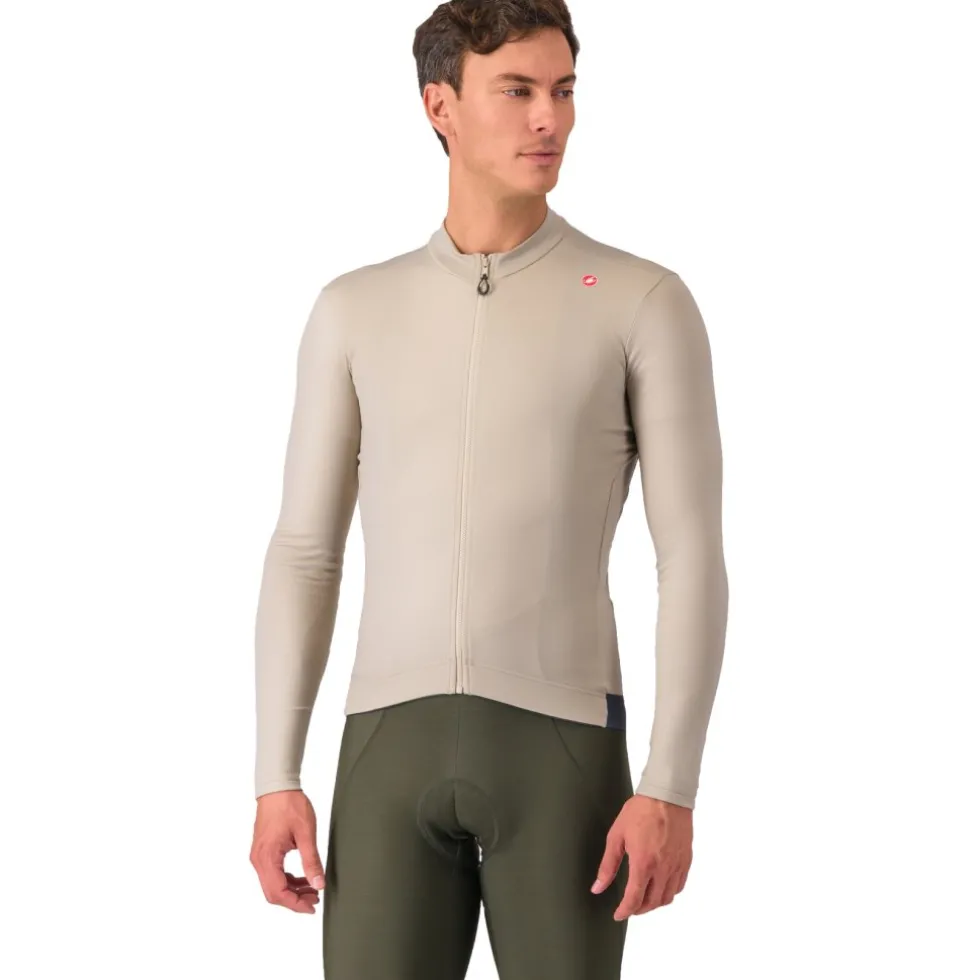 Castelli Espresso Thermoshirt Heren - clay/dark grey 294