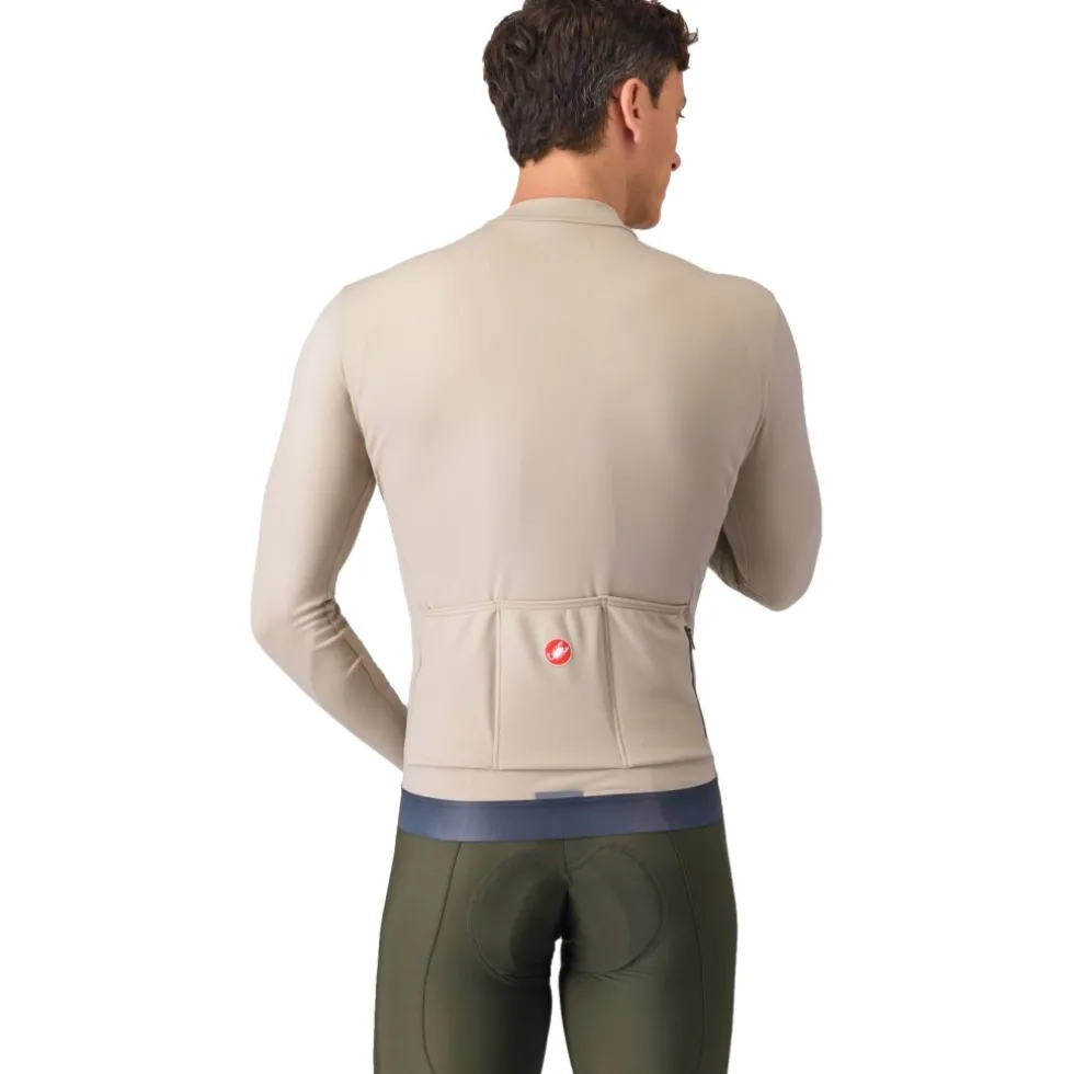 Castelli Espresso Thermoshirt Heren - clay/dark grey 294