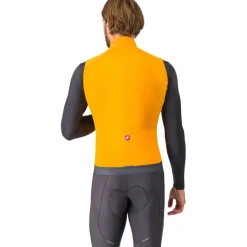 Castelli Espresso Vest Heren - vivid orange/dark grey 863