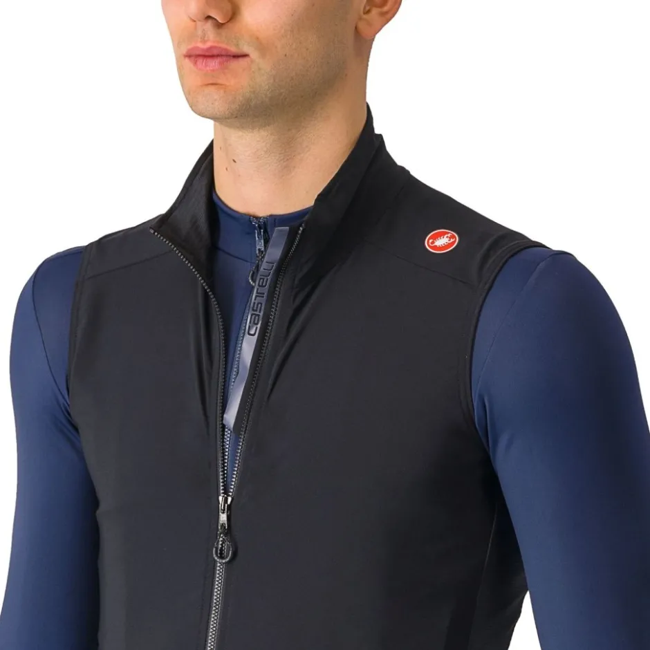 Vesten < Castelli Espresso Vest Heren - light black 085