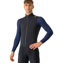 Vesten < Castelli Espresso Vest Heren - light black 085