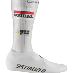 Castelli Fast Feet 2 TT Overschoenen Team Soudal Quick-Step - wit 101