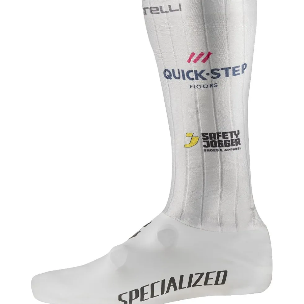 Castelli Fast Feet 2 TT Overschoenen Team Soudal Quick-Step - wit 101
