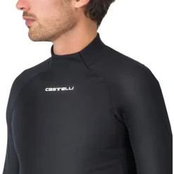 Castelli Flanders 2 Hemd met Lange Mouwen Heren - zwart 010