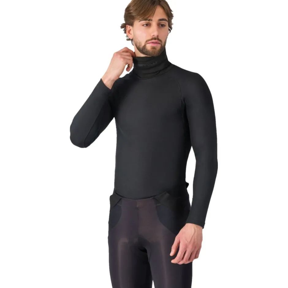 Ondershirts < Castelli Fander 2 High Neck Warer Hed et ange ouwen Heren - zwart 010