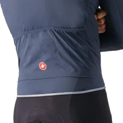Castelli Fly Direct Jas Heren - twilight blue/silver grey 456