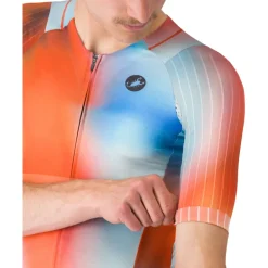 Castelli Free Sanremo 3 Racebody met Korte Mouwen Dames - wit/zwart 101