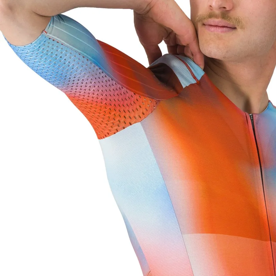 Trisuits|Trisuits < Castelli Free anreo 3 Racebody et Korte ouwen Heren - paprika/winter ky-back 655