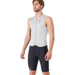 Castelli Free Sanremo 3 Racebody Heren - wit/zwart 101