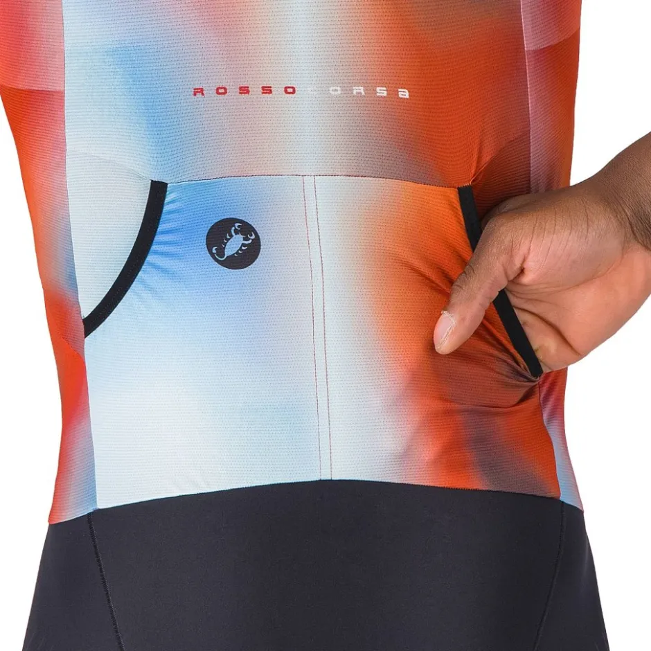 Trisuits|Trisuits < Castelli Free anreo 3 Racebody Heren - paprika/winter ky-back 655