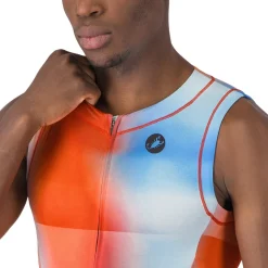 Trisuits|Trisuits < Castelli Free anreo 3 Racebody Heren - paprika/winter ky-back 655
