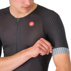 Castelli Free Speed 3 Race Fietsshirt met Korte Mouwen Heren - zwart 010