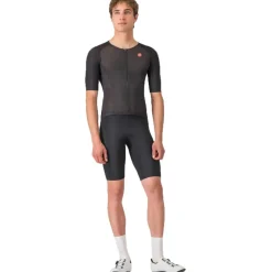 Castelli Free Speed 3 Race Fietsshirt met Korte Mouwen Heren - zwart 010