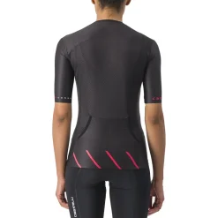 T-Shirts & Tops < Castelli Free Speed 2 Race Fietsshirt met Korte Mouwen Dames - back/hibiscus 181