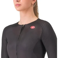 Castelli Free Speed 3 Race Fietsshirt met Korte Mouwen Dames - zwart 010