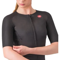 Castelli Free Speed 3 Race Fietsshirt met Korte Mouwen Dames - zwart 010