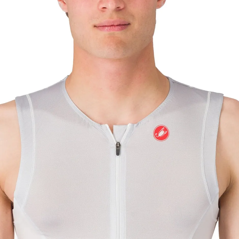 T-Shirts & Tops < Castelli Free peed 3 hirt zonder ouwen Heren - white/iver grey 101