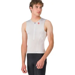 T-Shirts & Tops < Castelli Free peed 3 hirt zonder ouwen Heren - white/iver grey 101