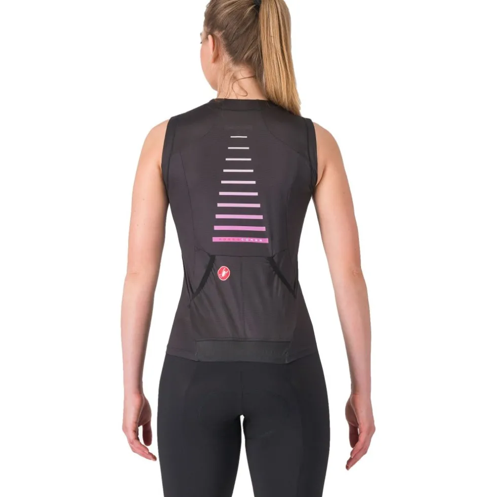 Castelli Free Speed 3 Shirt zonder Mouwen Dames - zwart 010
