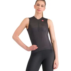 Castelli Free Speed 3 Shirt zonder Mouwen Dames - zwart 010
